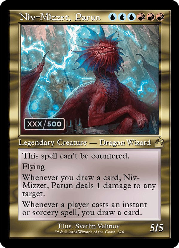 Niv-Mizzet, Parun (Retro) (Serialized) [Ravnica Remastered] | Galaxy Games LLC