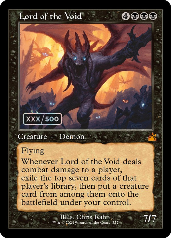 Lord of the Void (Retro) (Serialized) [Ravnica Remastered] | Galaxy Games LLC