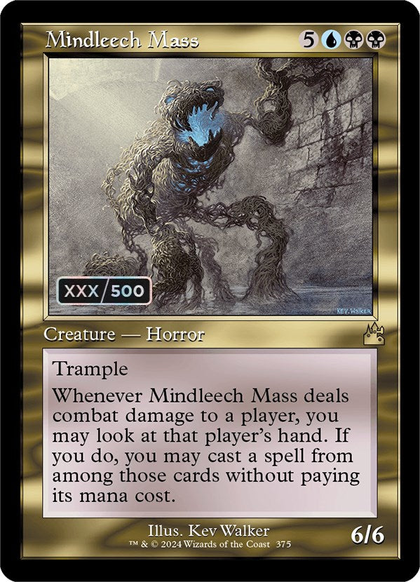 Mindleech Mass (Retro) (Serialized) [Ravnica Remastered] | Galaxy Games LLC