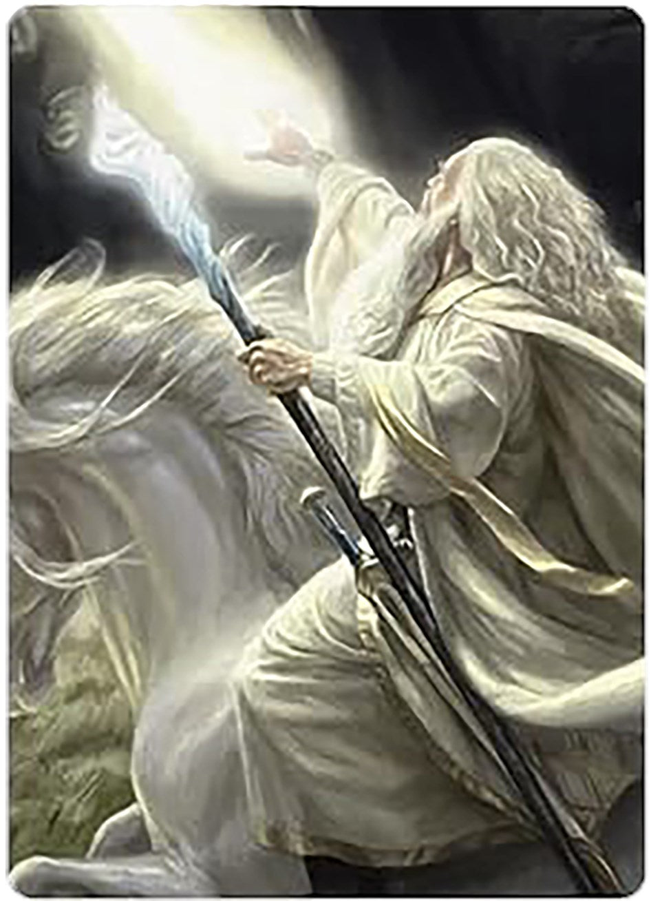 Gandalf of the Secret Fire Art Card [The Lord of the Rings: Tales of Middle-earth Art Series] | Galaxy Games LLC