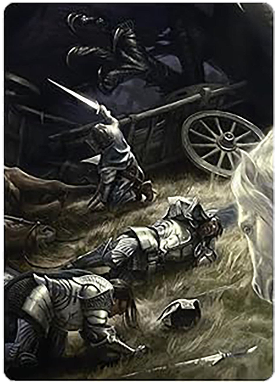 Courageous Resolve Art Card [The Lord of the Rings: Tales of Middle-earth Art Series] | Galaxy Games LLC