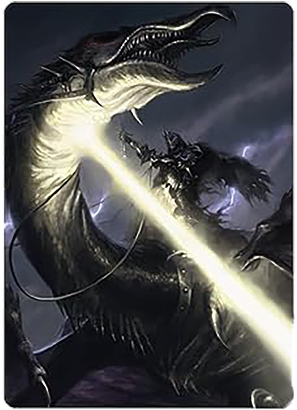 Olorin's Searing Light Art Card [The Lord of the Rings: Tales of Middle-earth Art Series] | Galaxy Games LLC