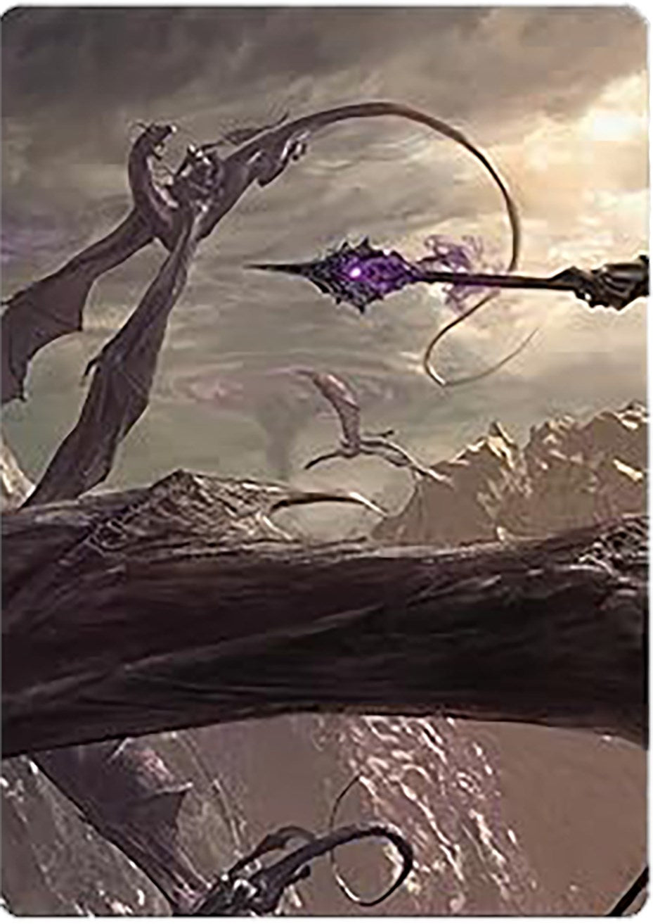 Nazgul Battle-Mace Art Card [The Lord of the Rings: Tales of Middle-earth Art Series] | Galaxy Games LLC