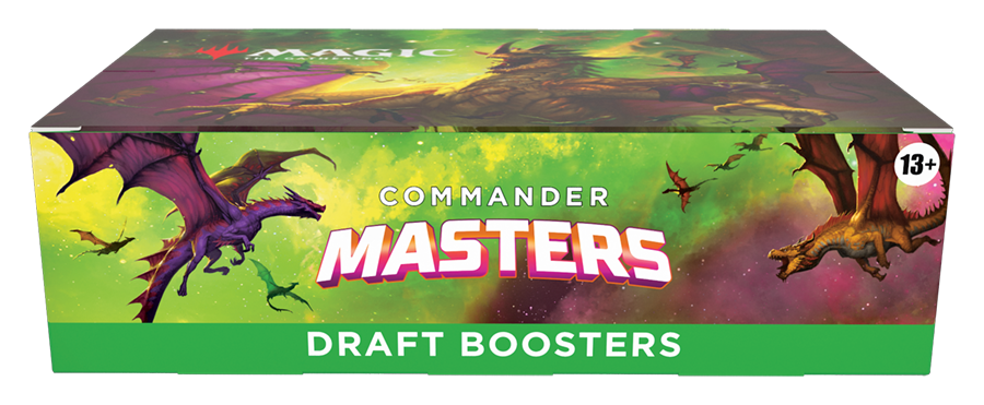 Commander Masters - Draft Booster Case | Galaxy Games LLC