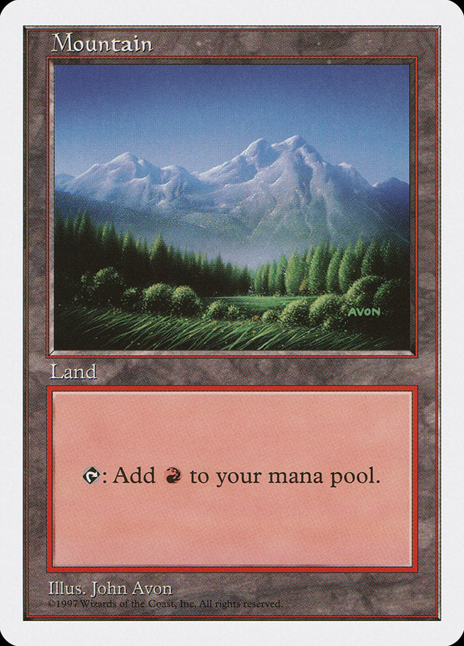 Mountain (443) [Fifth Edition] | Galaxy Games LLC