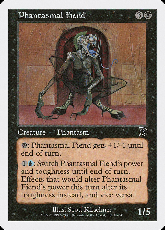 Phantasmal Fiend (Standing) [Deckmasters] | Galaxy Games LLC