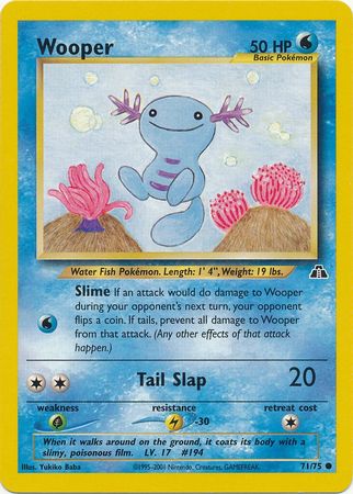 Wooper (71/75) [Neo Discovery Unlimited] | Galaxy Games LLC