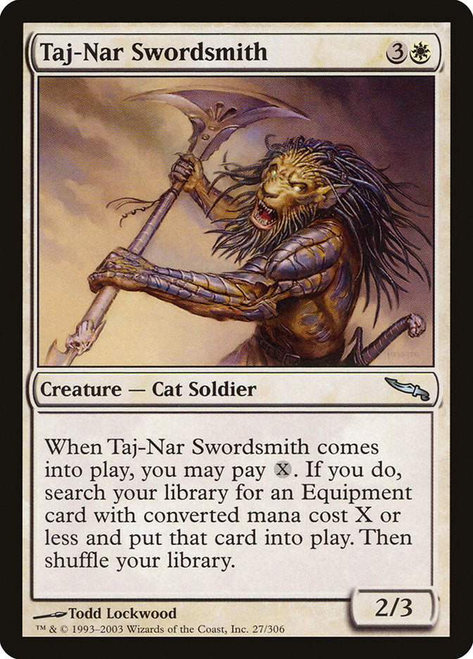 Taj-Nar Swordsmith [Mirrodin] | Galaxy Games LLC