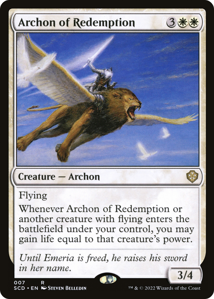 Archon of Redemption [Starter Commander Decks] | Galaxy Games LLC