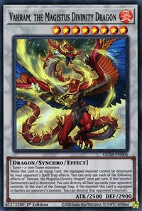 Vahram, the Magistus Divinity Dragon [GEIM-EN006] Super Rare | Galaxy Games LLC