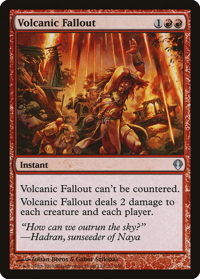 Volcanic Fallout [Archenemy] | Galaxy Games LLC