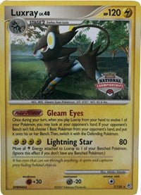 Luxray (7/130) (National Championship Promo) [Diamond & Pearl: Base Set] | Galaxy Games LLC