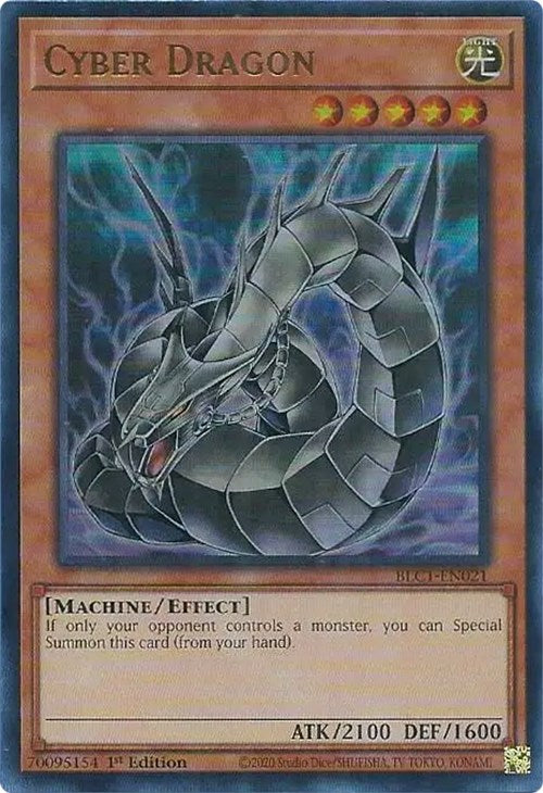 Cyber Dragon (Alternate Art) [BLC1-EN021] Ultra Rare | Galaxy Games LLC