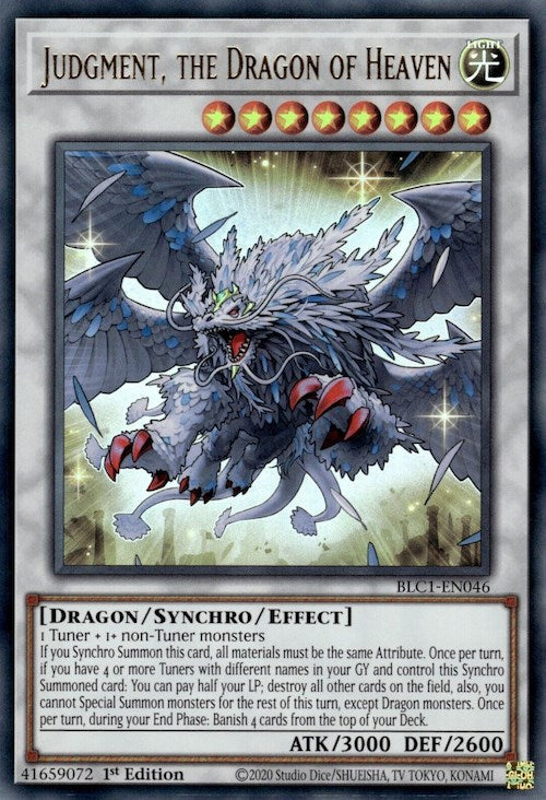 Judgment, the Dragon of Heaven [BLC1-EN046] Ultra Rare | Galaxy Games LLC
