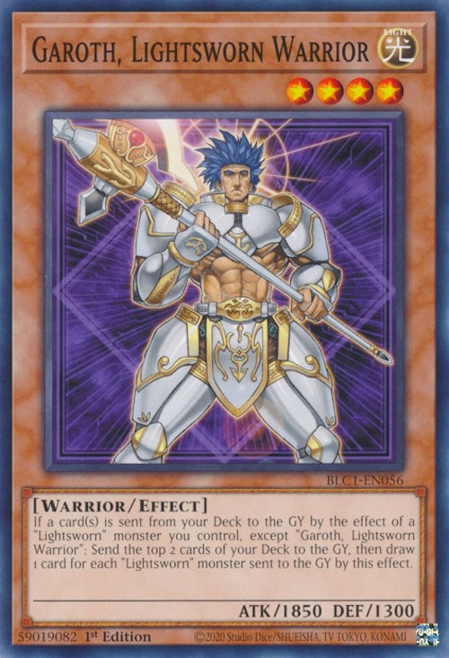 Garoth, Lightsworn Warrior [BLC1-EN056] Common | Galaxy Games LLC