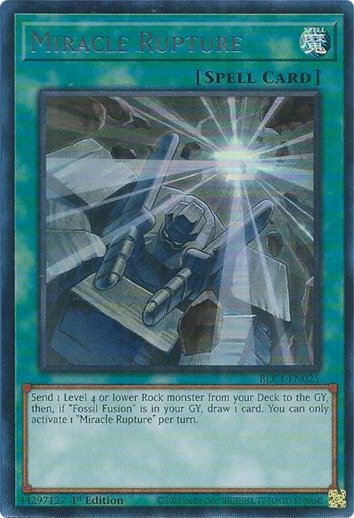 Miracle Rupture (Silver) [BLC1-EN025] Ultra Rare | Galaxy Games LLC