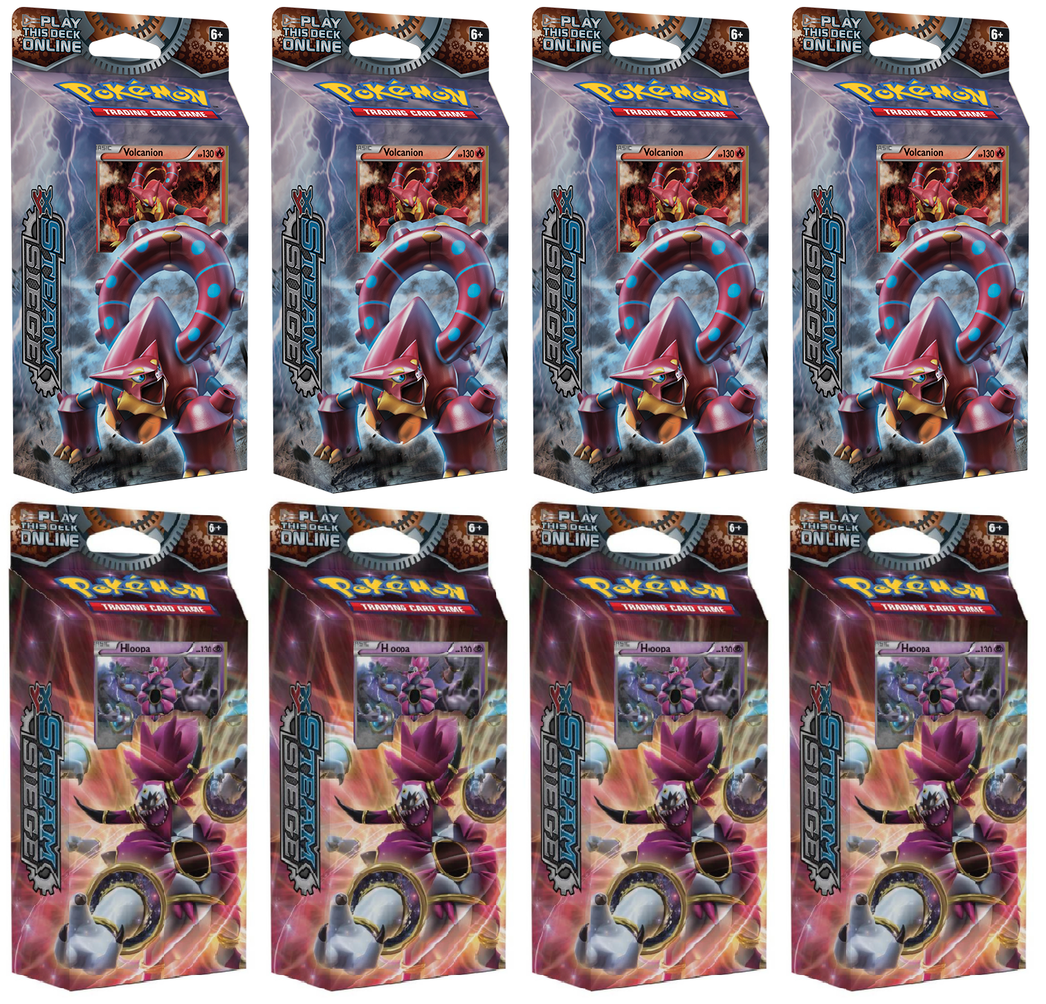 XY: Steam Siege - Theme Deck Display | Galaxy Games LLC