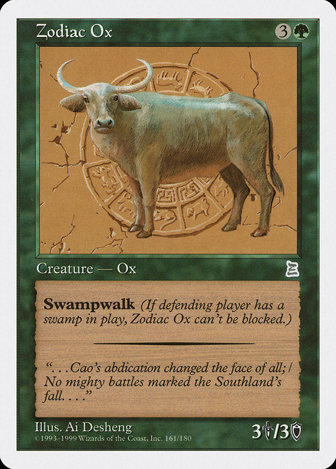Zodiac Ox [Portal Three Kingdoms] | Galaxy Games LLC