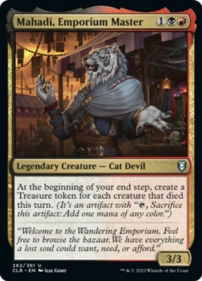 Mahadi, Emporium Master [Commander Legends: Battle for Baldur's Gate] | Galaxy Games LLC