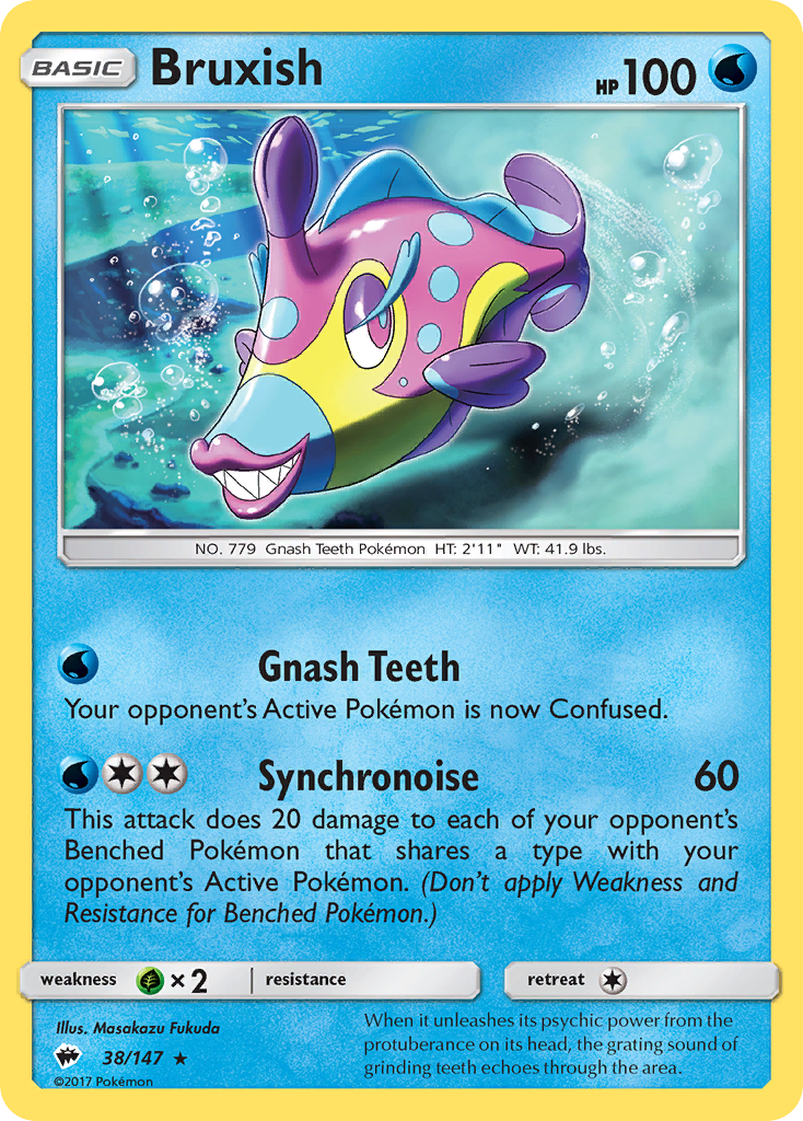 Bruxish (38/147) [Sun & Moon: Burning Shadows] | Galaxy Games LLC