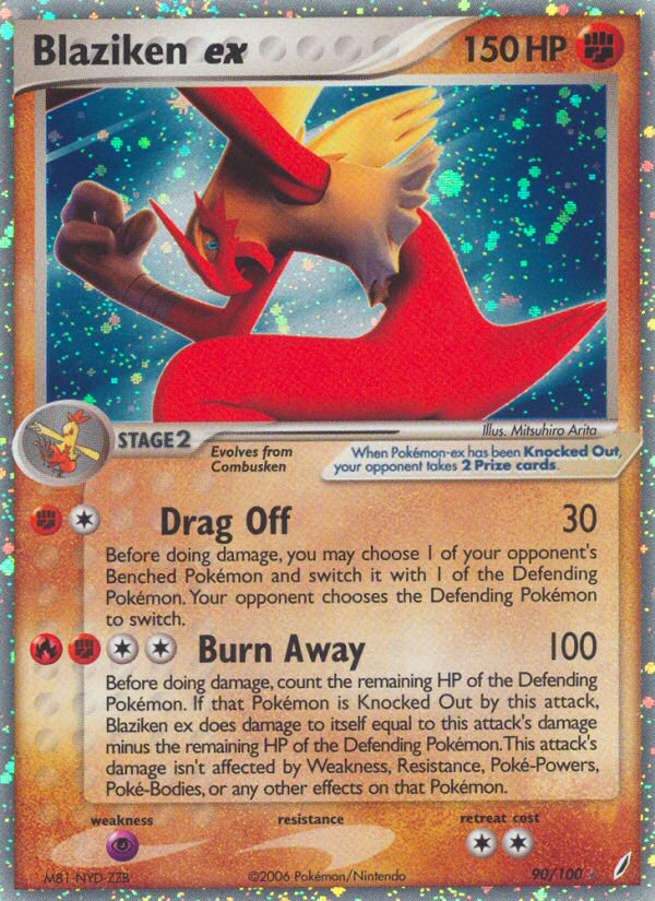 Blaziken ex (90/100) [EX: Crystal Guardians] | Galaxy Games LLC