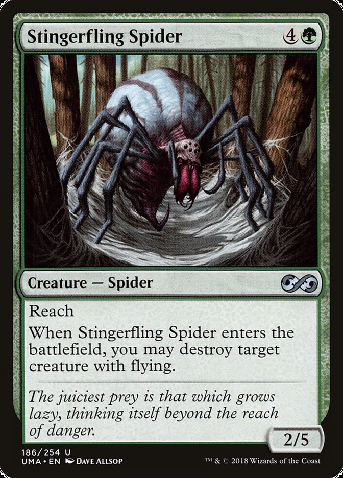 Stingerfling Spider [Ultimate Masters] | Galaxy Games LLC