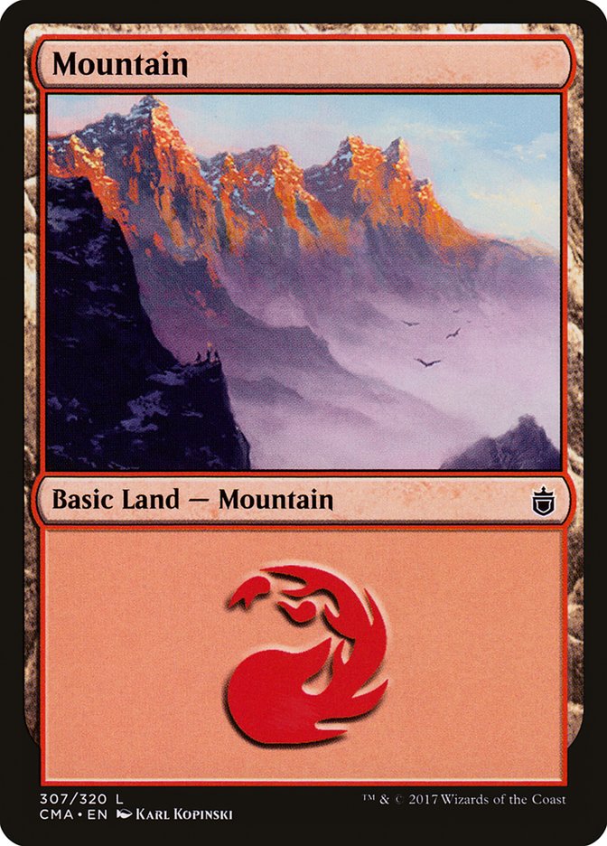 Mountain (307) [Commander Anthology] | Galaxy Games LLC