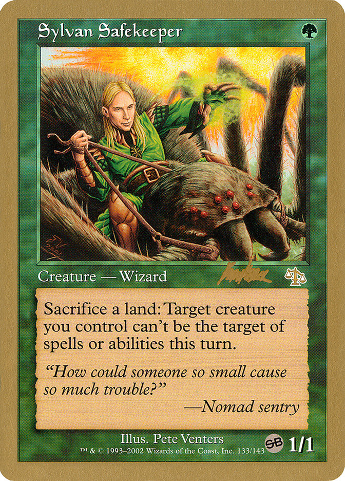 Sylvan Safekeeper (Brian Kibler) (SB) [World Championship Decks 2002] | Galaxy Games LLC