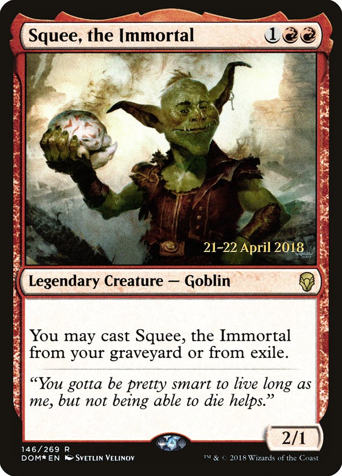 Squee, the Immortal [Dominaria Prerelease Promos] | Galaxy Games LLC