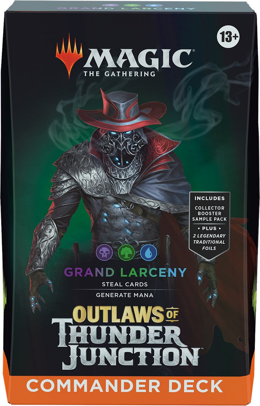 Outlaws of Thunder Junction - Commander Deck (Grand Larceny) | Galaxy Games LLC
