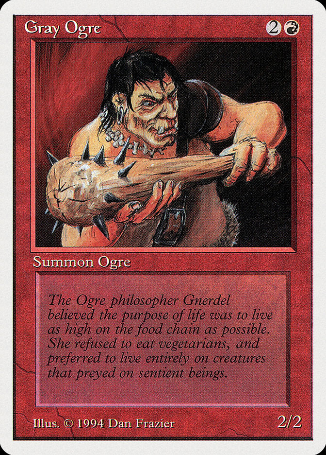 Gray Ogre [Summer Magic / Edgar] | Galaxy Games LLC