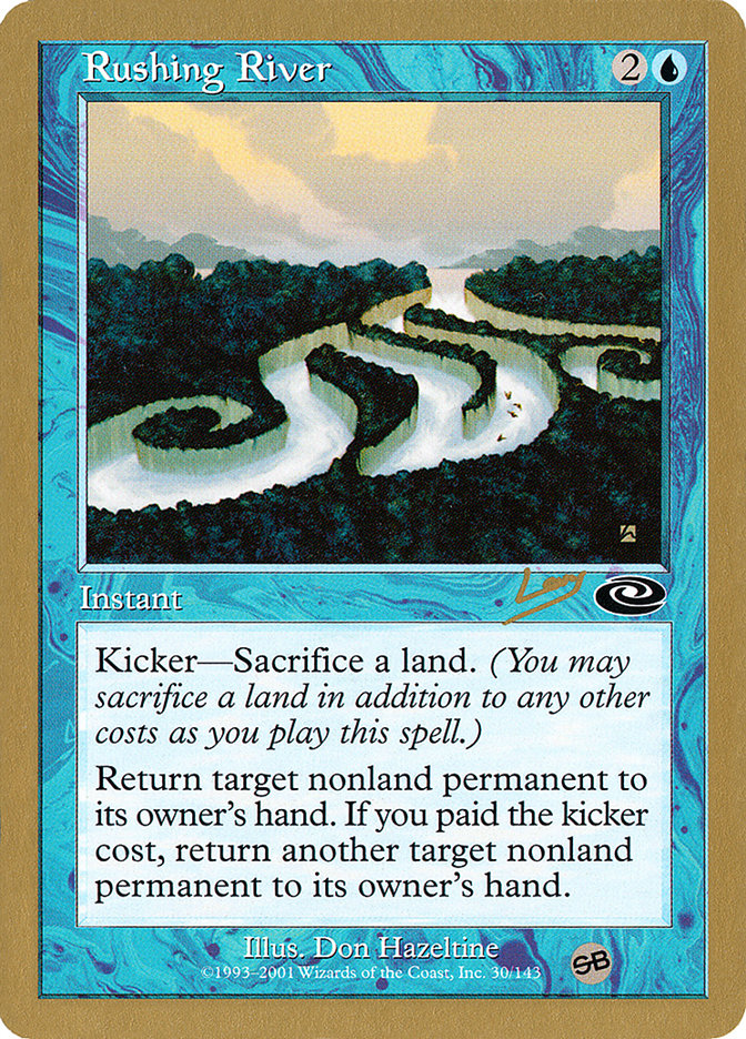 Rushing River (Raphael Levy) (SB) [World Championship Decks 2002] | Galaxy Games LLC