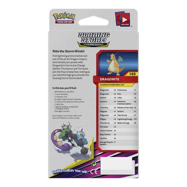 Sun & Moon: Unified Minds - Theme Deck (Soaring Storm) | Galaxy Games LLC