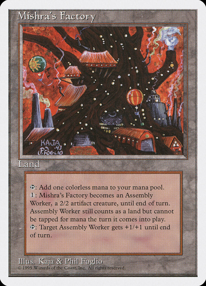 Mishra's Factory [Fourth Edition] | Galaxy Games LLC