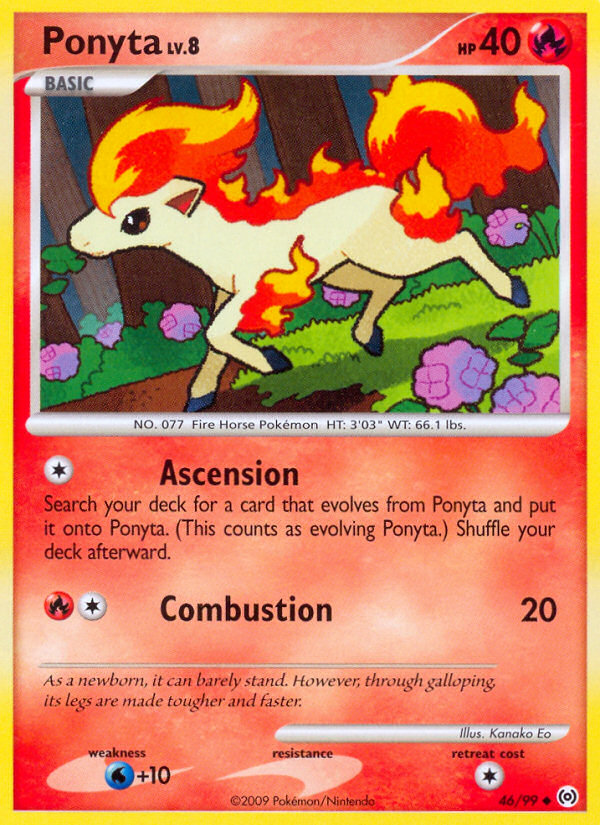 Ponyta (46/99) [Platinum: Arceus] | Galaxy Games LLC