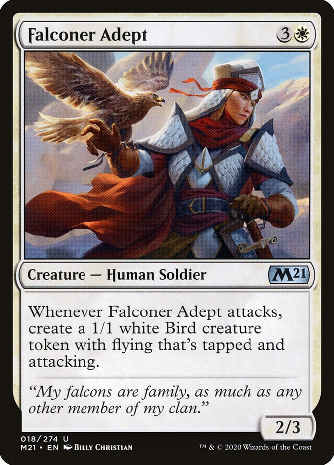 Falconer Adept [Core Set 2021] | Galaxy Games LLC