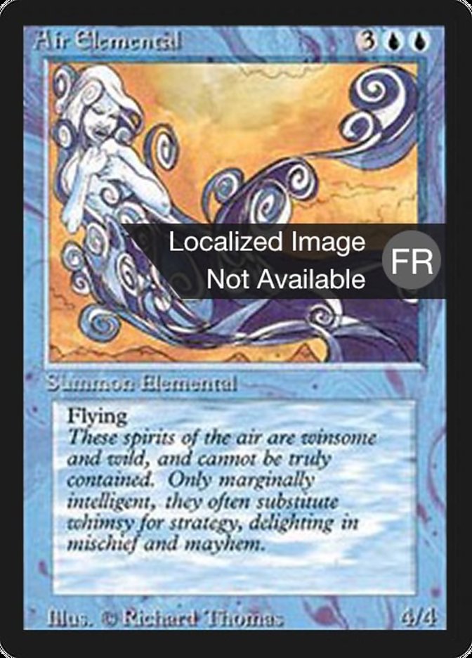 Air Elemental [Foreign Black Border] | Galaxy Games LLC