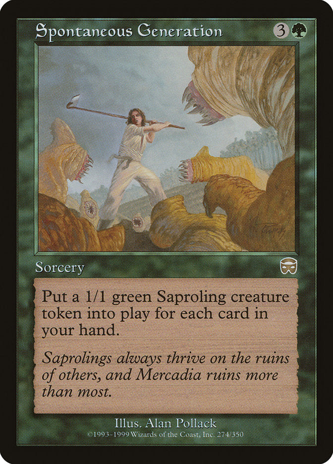Spontaneous Generation [Mercadian Masques] | Galaxy Games LLC