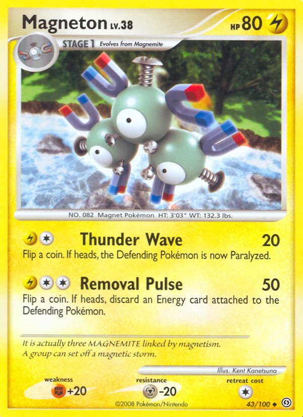 Magneton (43/100) [Diamond & Pearl: Stormfront] | Galaxy Games LLC