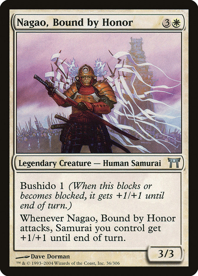 Nagao, Bound by Honor [Champions of Kamigawa] | Galaxy Games LLC