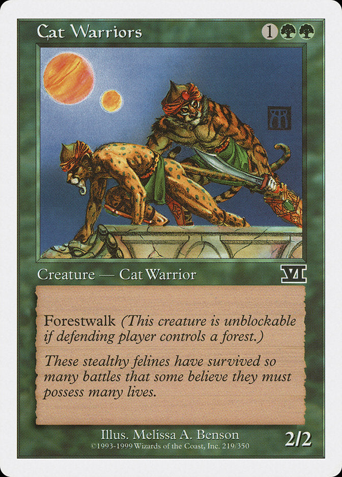 Cat Warriors [Classic Sixth Edition] | Galaxy Games LLC