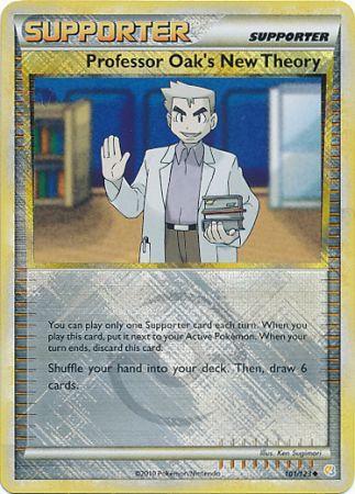 Professor Oak's New Theory (101/123) (League Promo) [HeartGold & SoulSilver: Base Set] | Galaxy Games LLC