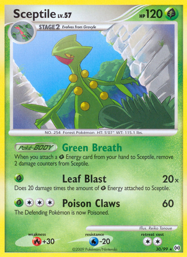 Sceptile (30/99) [Platinum: Arceus] | Galaxy Games LLC