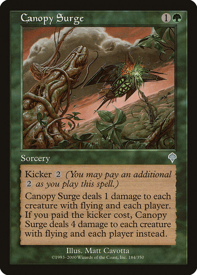 Canopy Surge [Invasion] | Galaxy Games LLC