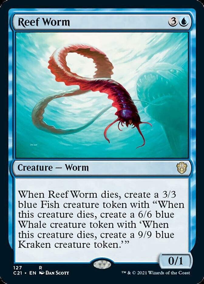 Reef Worm [Commander 2021] | Galaxy Games LLC