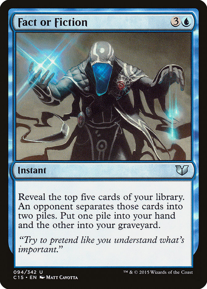 Fact or Fiction [Commander 2015] | Galaxy Games LLC