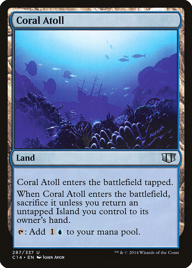 Coral Atoll [Commander 2014] | Galaxy Games LLC