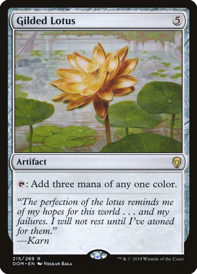 Gilded Lotus [Dominaria] | Galaxy Games LLC