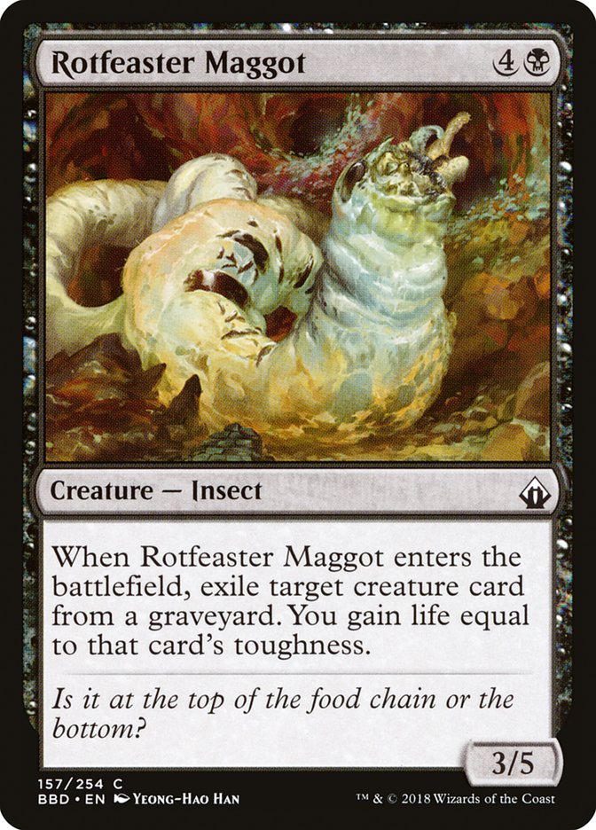 Rotfeaster Maggot [Battlebond] | Galaxy Games LLC