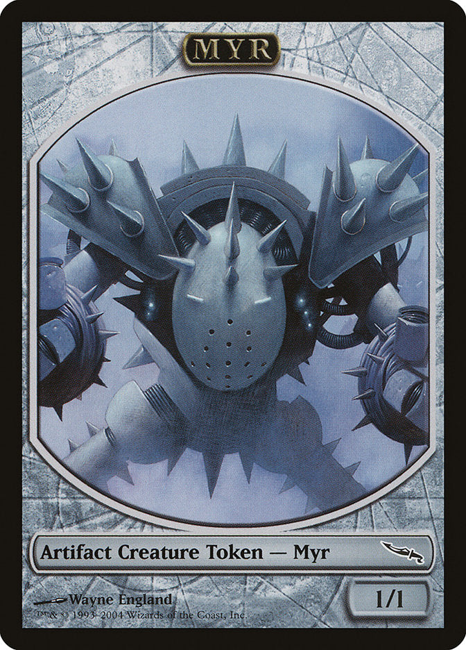 Myr Token [Magic Player Rewards 2004] | Galaxy Games LLC